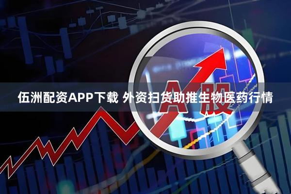 伍洲配资APP下载 外资扫货助推生物医药行情